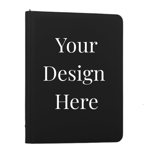Large Custom 9-Pocket Top Loader Binder