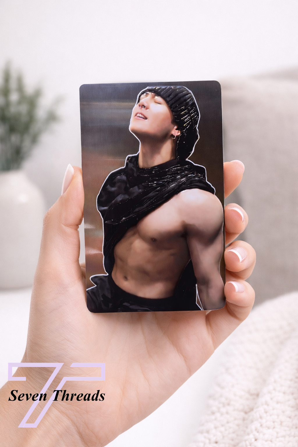 Fully Custom Premium 3D Print Metal Photocard
