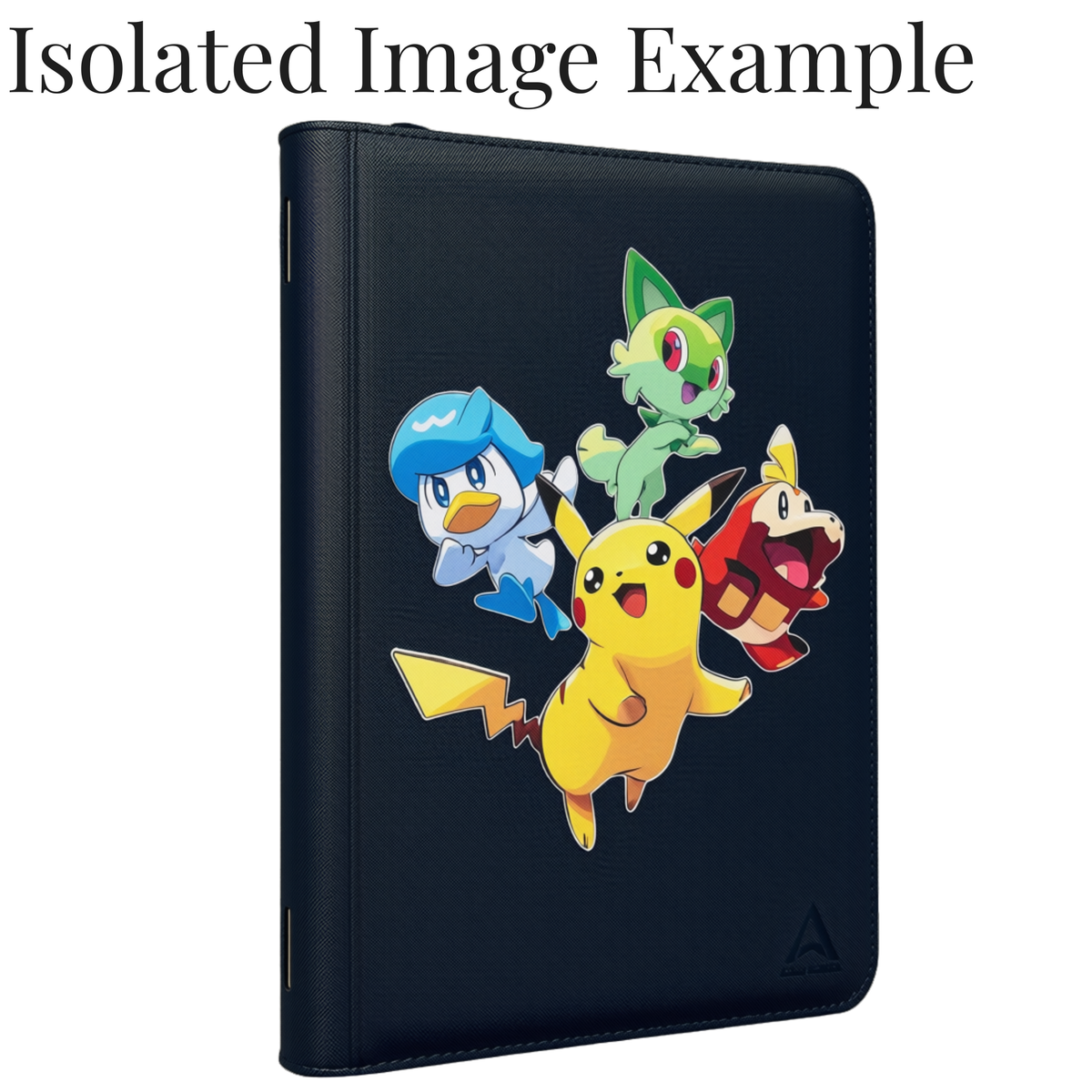 Large Custom 9-Pocket Top Loader Binder