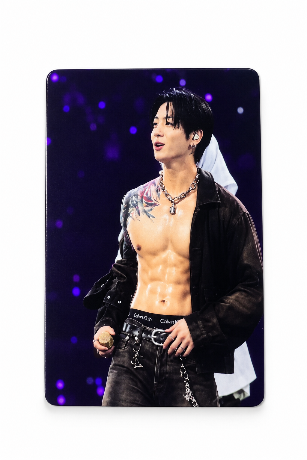 Jungkook LA Day 4 3D Textured Metal Photocard