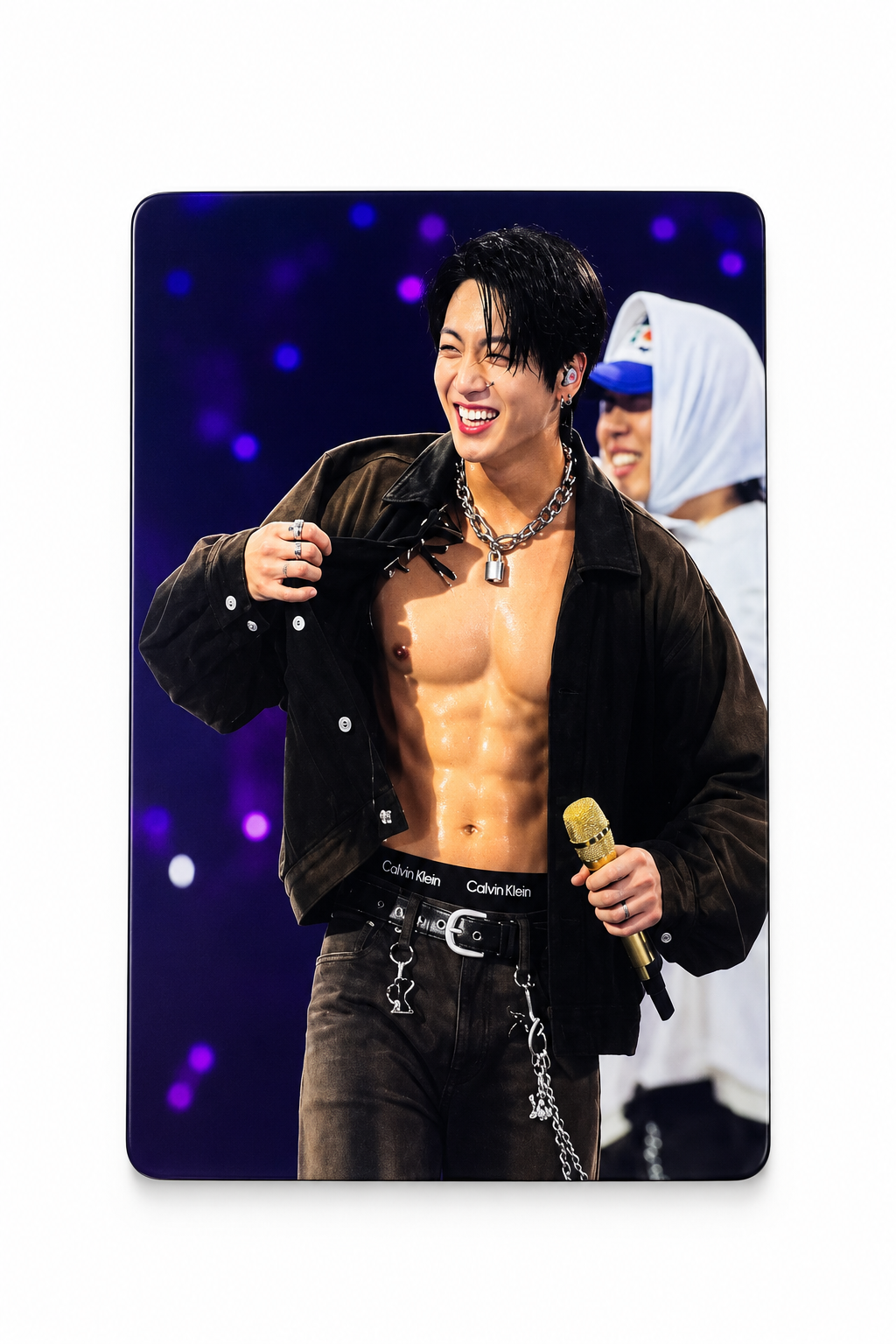 Jungkook LA Day 4 3D Textured Metal Photocard